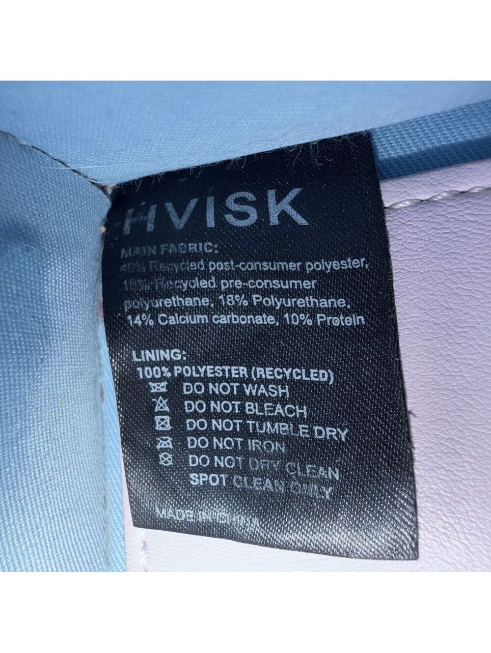 Pre-owned HVISK Crane Soft Structure Bag - Blush Purple - Picture 7 of 9